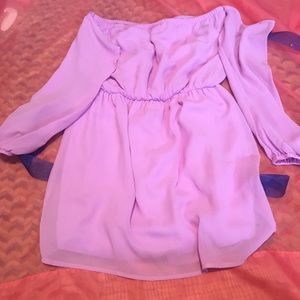 Flaunt it dress in Lilac by Tobi